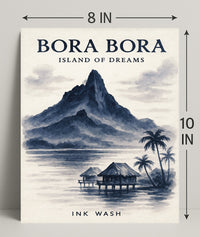Bora Bora Island of Dreams Poster PosterGoat