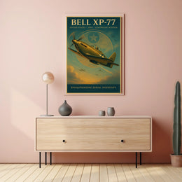 Bell XP-77 Lightweight Fighter Poster