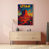Utah Landscape Poster