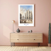 Milan Cathedral Gothic Architecture Cultural Heritage Poster PosterGoat