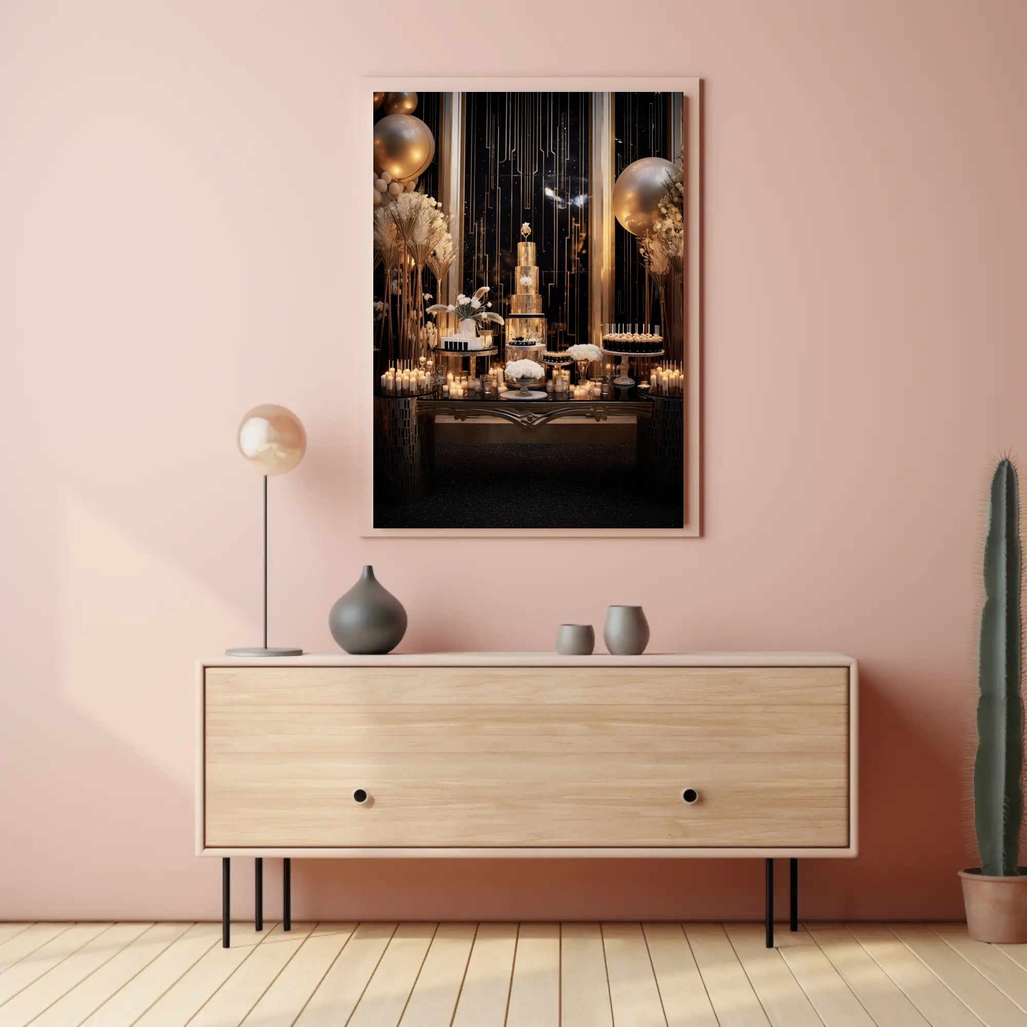 Luxurious Gold Celebration Poster