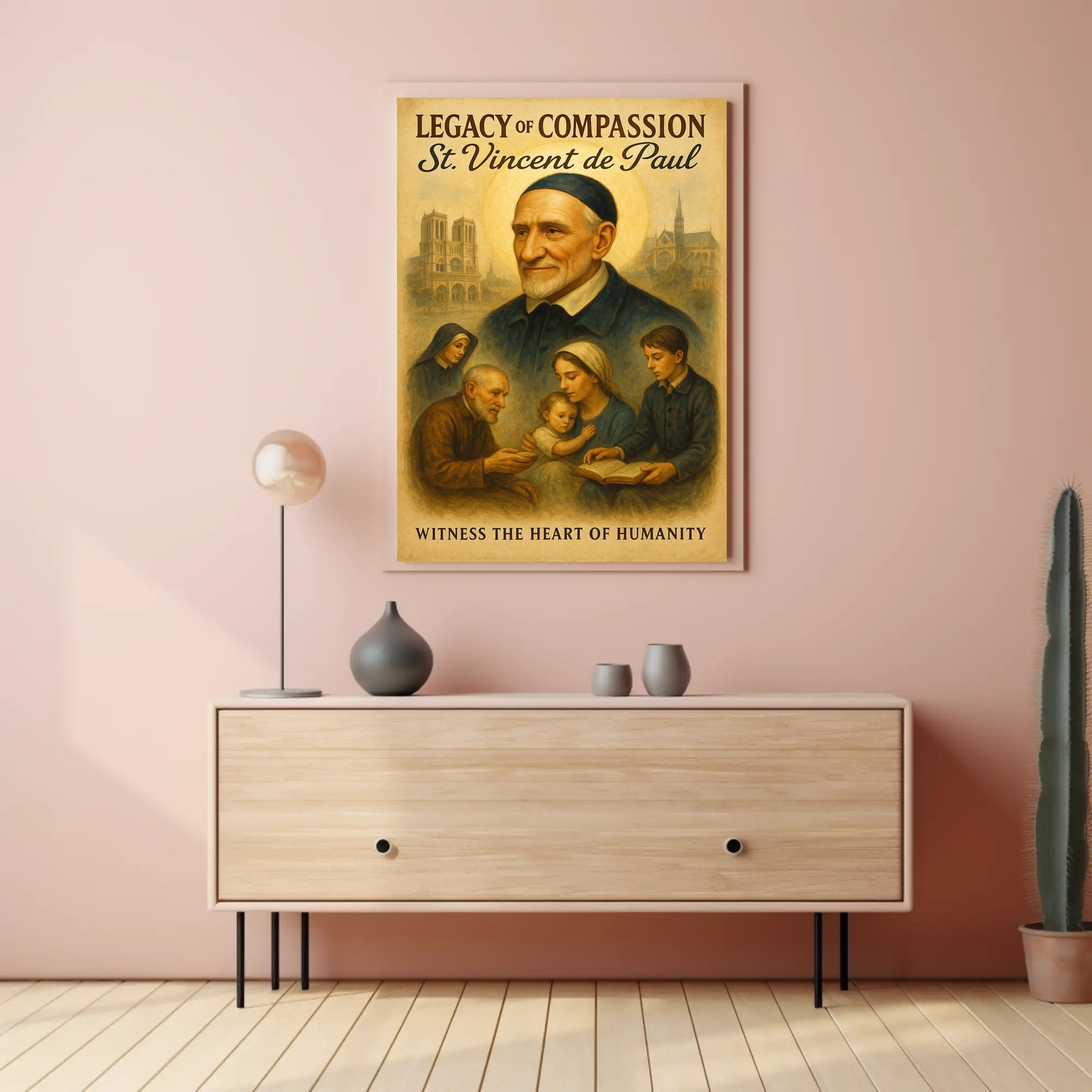 St. Vincent de Paul Cultural or Heritage Poster PosterGoat