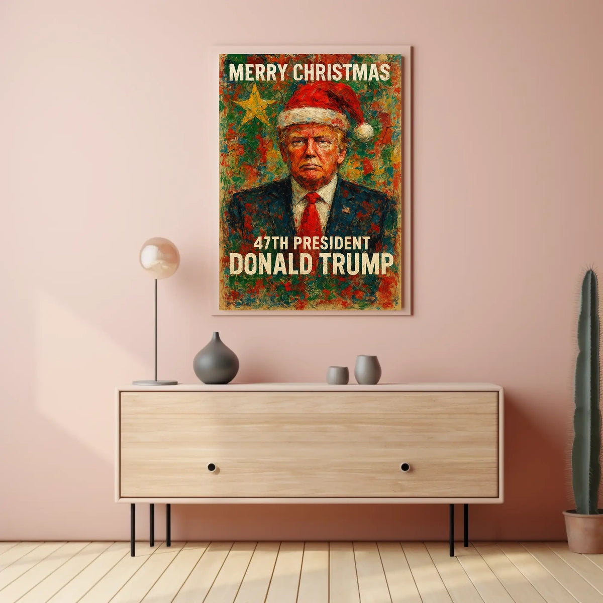Donald Trump Modern Era Portrait Presidential Poster