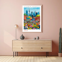 Toronto Flower Market 2024 Poster PosterGoat