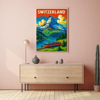 Switzerland Travel Poster