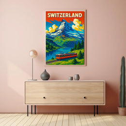 Switzerland Travel Poster