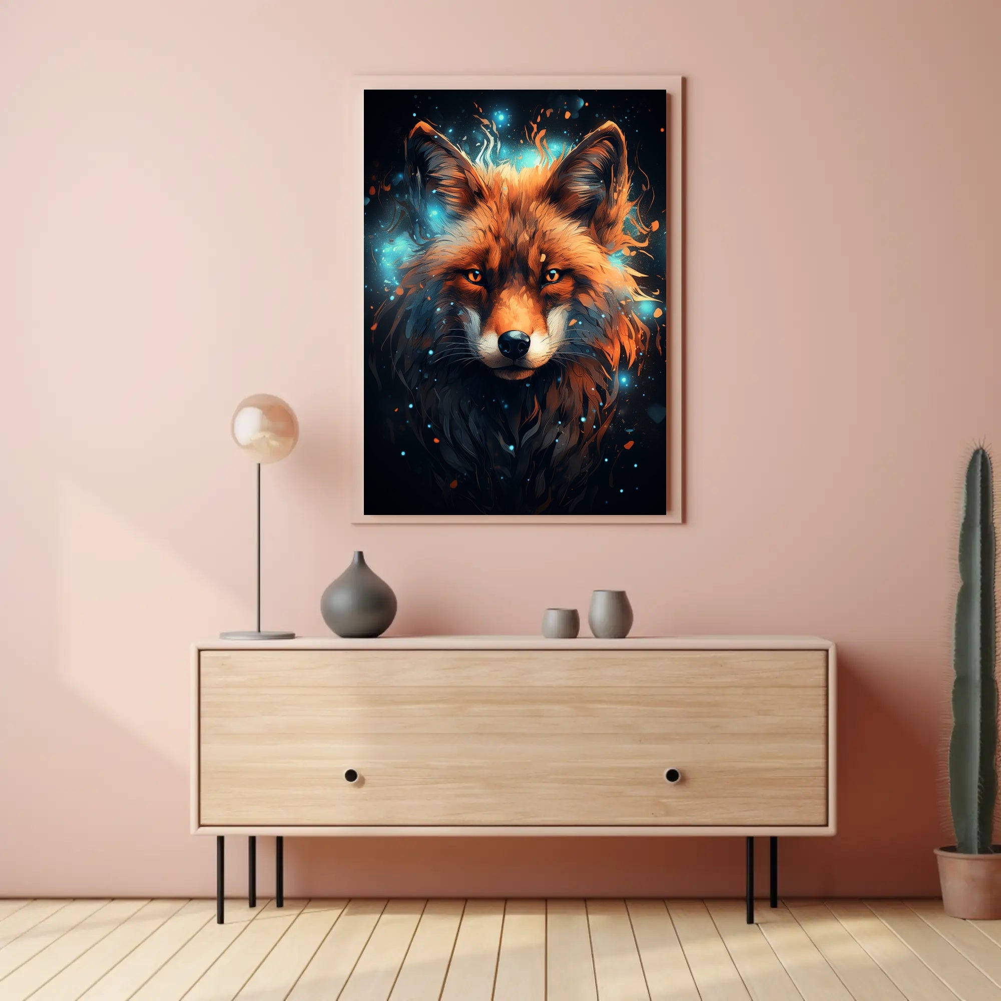 Mystical Fox Poster PosterGoat