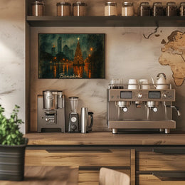 Bangkok Holiday Lights Poster