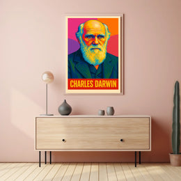 Charles Darwin Evolutionary Visionary Poster
