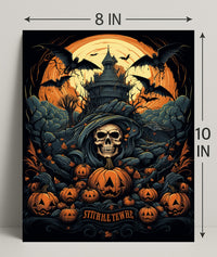Haunted Halloween Night Poster