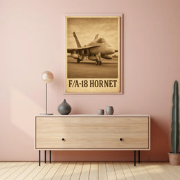 FA-18 Hornet Poster