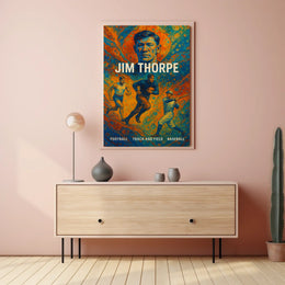 Jim Thorpe Multisport Legend Poster
