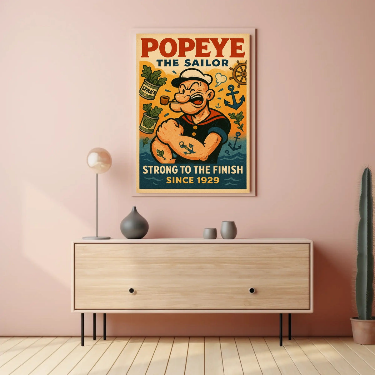 Popeye 1929 Art Poster POP-138