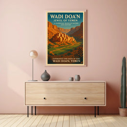 Wadi DoaN Jewel Of Yemen Poster