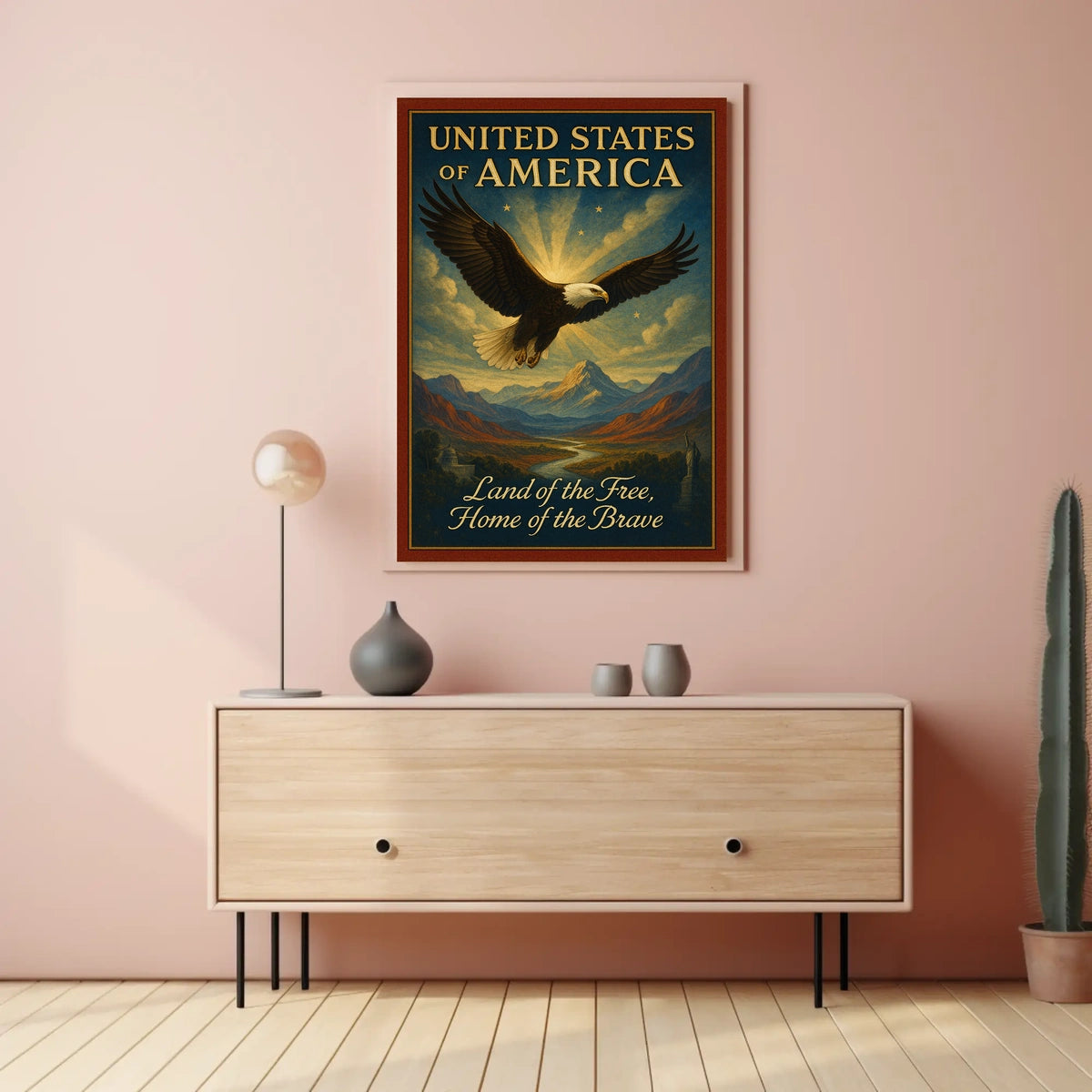 Land of the Free, Home of the Brave Poster