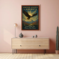 Land of the Free, Home of the Brave Poster