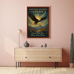 Land of the Free, Home of the Brave Poster