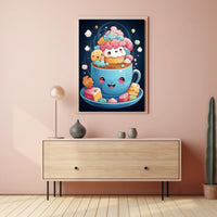 Whimsical Cupcake Delight Poster