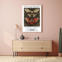 William Morris Exhibition: Detailed Artistic Poster