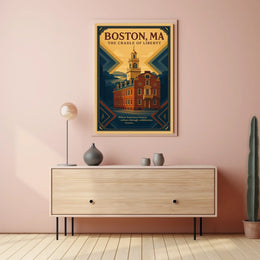 Boston, MA The Cradle of Liberty Poster