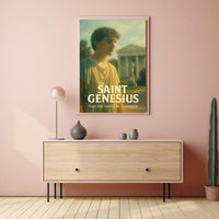 Saint Genesius Poster