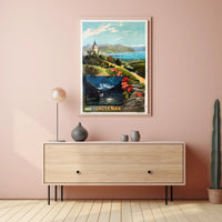 Lac Léman Travel Poster