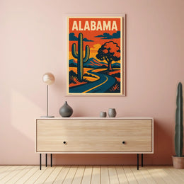 Alabama Landscape Poster