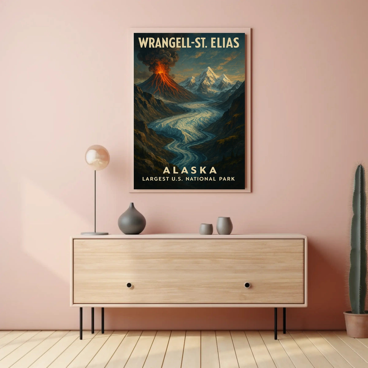 Wrangell-St. Elias National Park Poster