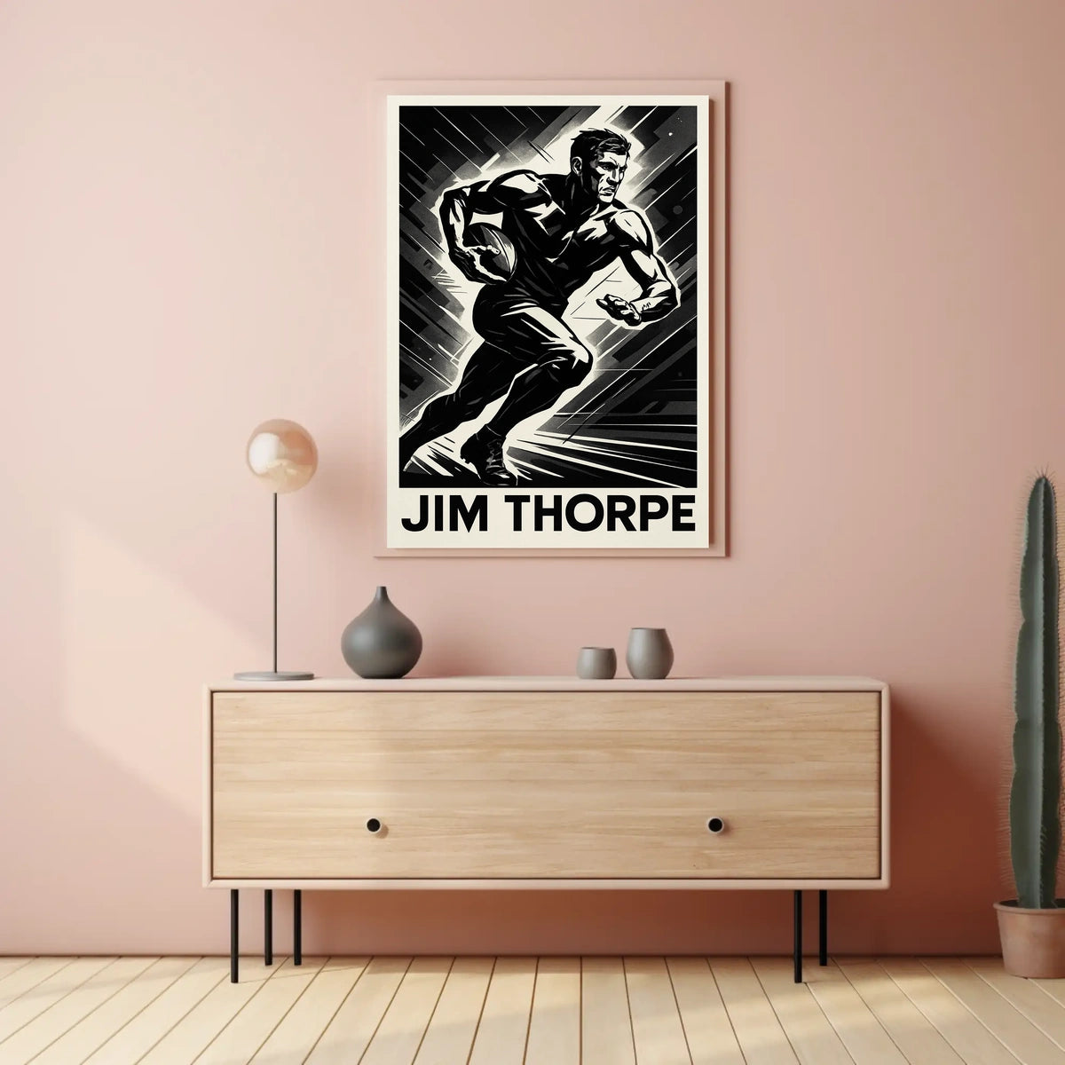Jim Thorpe Athletic Legend Poster