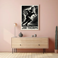 Jim Thorpe Athletic Legend Poster