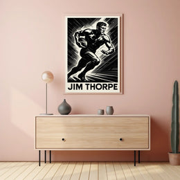Jim Thorpe Athletic Legend Poster