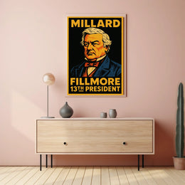Millard Fillmore 13th President Poster