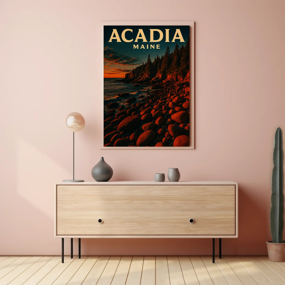 Acadia National Park Poster