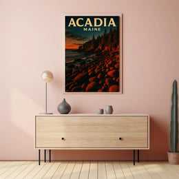 Acadia National Park Poster