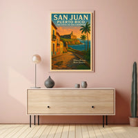 San Juan, Puerto Rico The Jewel of the Caribbean Poster