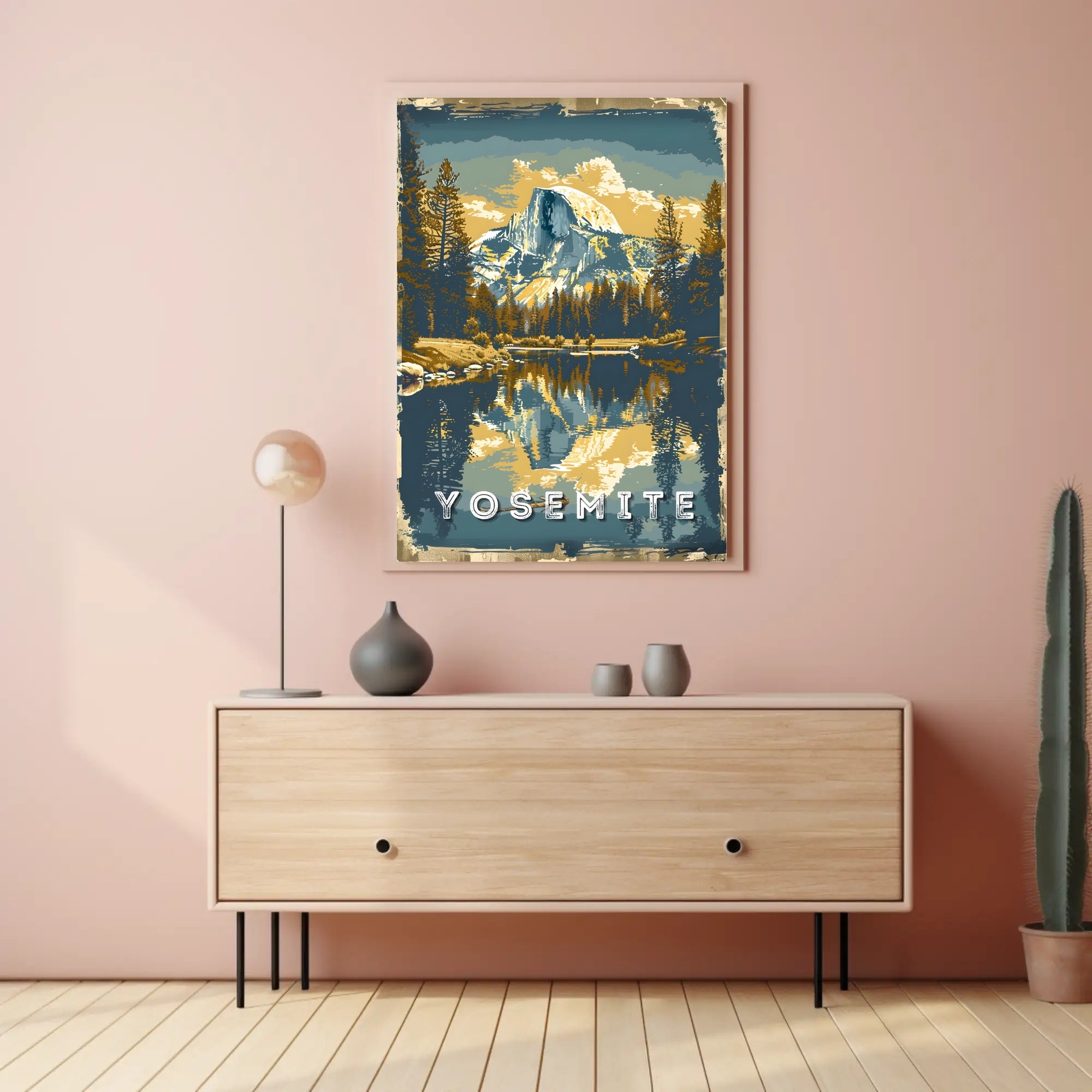 Yosemite Poster Art Poster