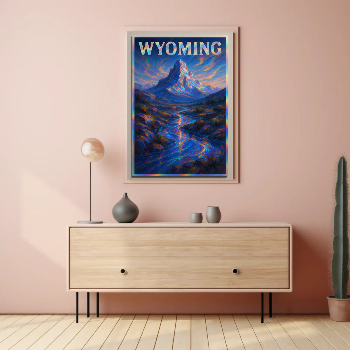Wyoming Landscape Poster