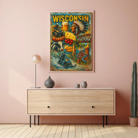 Discover Wisconsin Poster