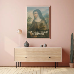 Saint Jane Frances De Chantal Poster