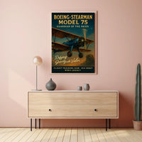 Boeing-Stearman Model 75 Guardian Of Poster