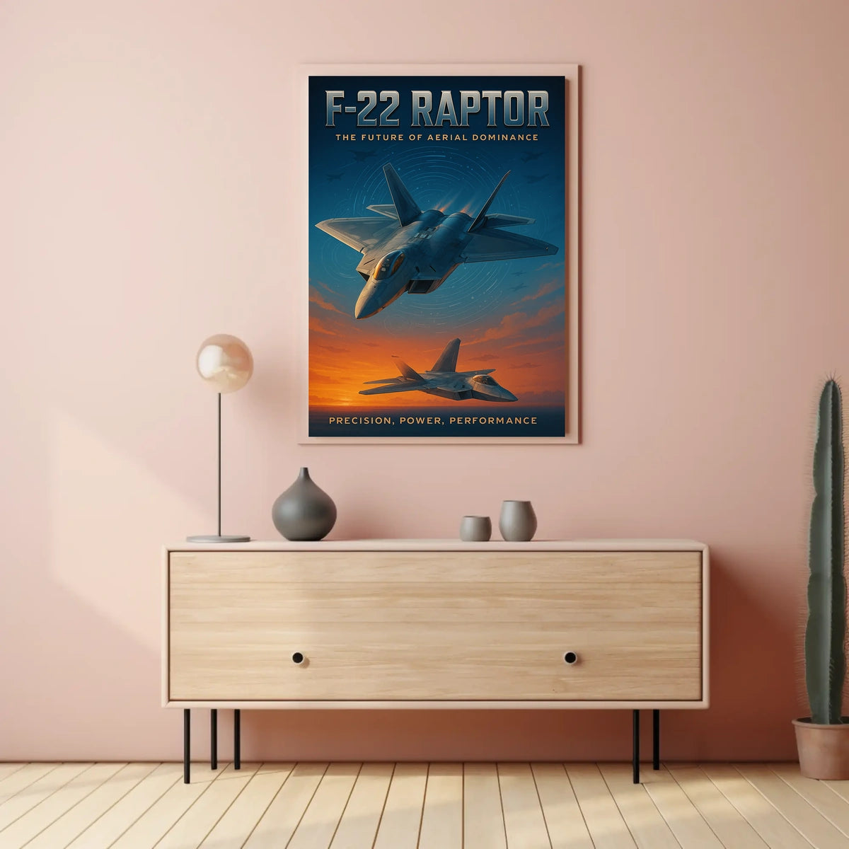 F-22 Raptor The Future Of Aerial Poster