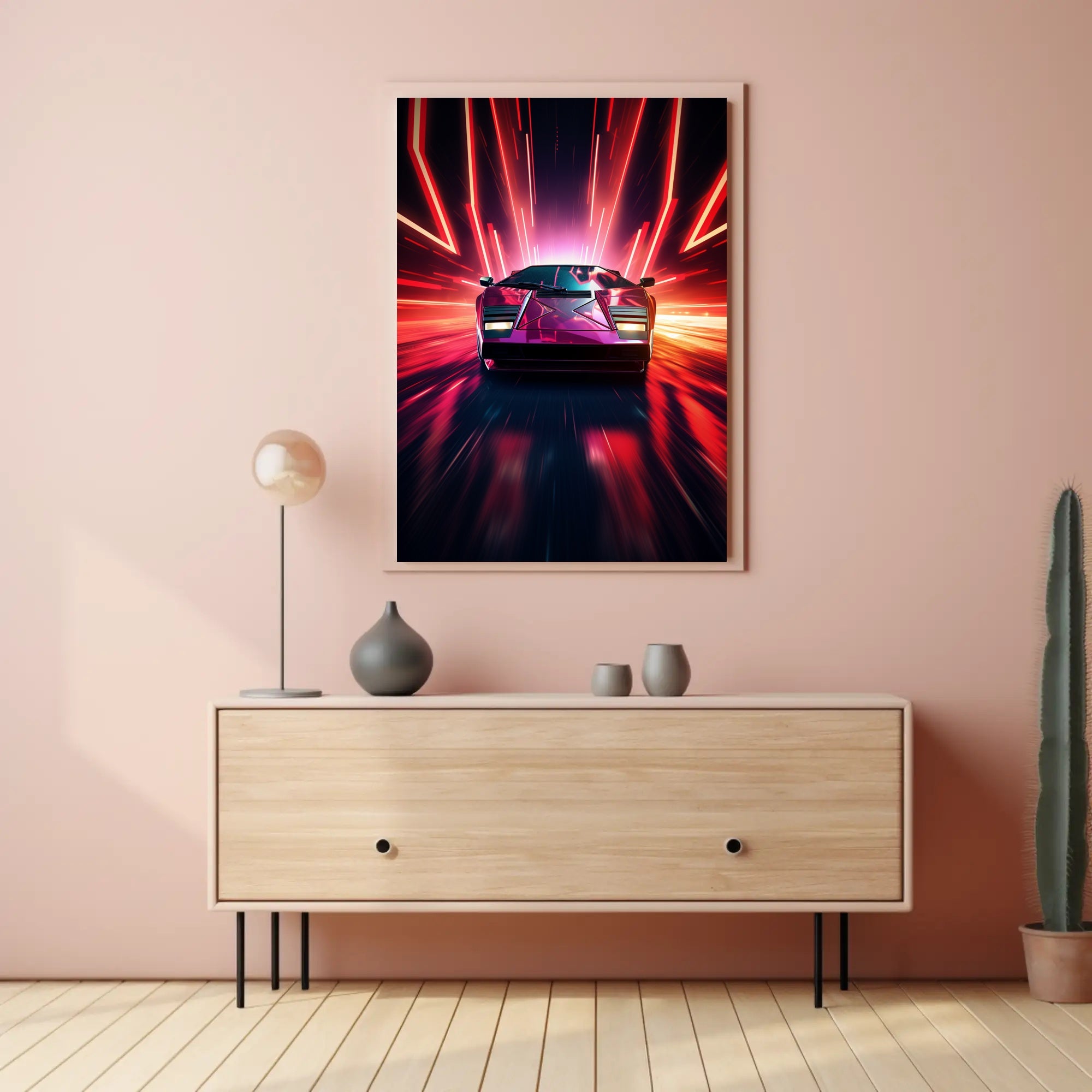 Neon Speed Poster PosterGoat