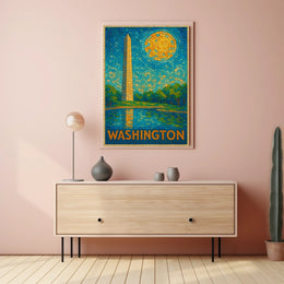 Washington Monument Mosaic Poster