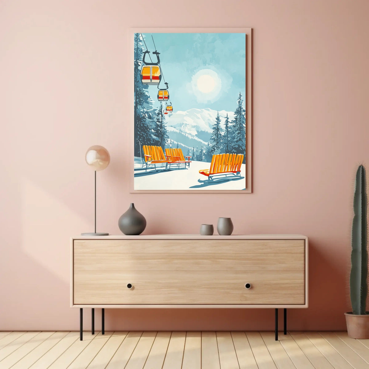 Winter Wonderland Retreat Poster