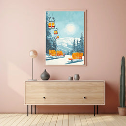 Winter Wonderland Retreat Poster