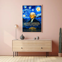 Thomas Jefferson 3rd President of the United States Presidential Masterpiece Series Poster
