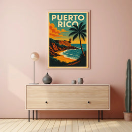 Puerto Rico Travel Poster