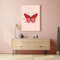 Whimsical Butterfly Art Print: Abstract or Artistic Poster PosterGoat