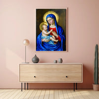 Mary and Jesus Poster