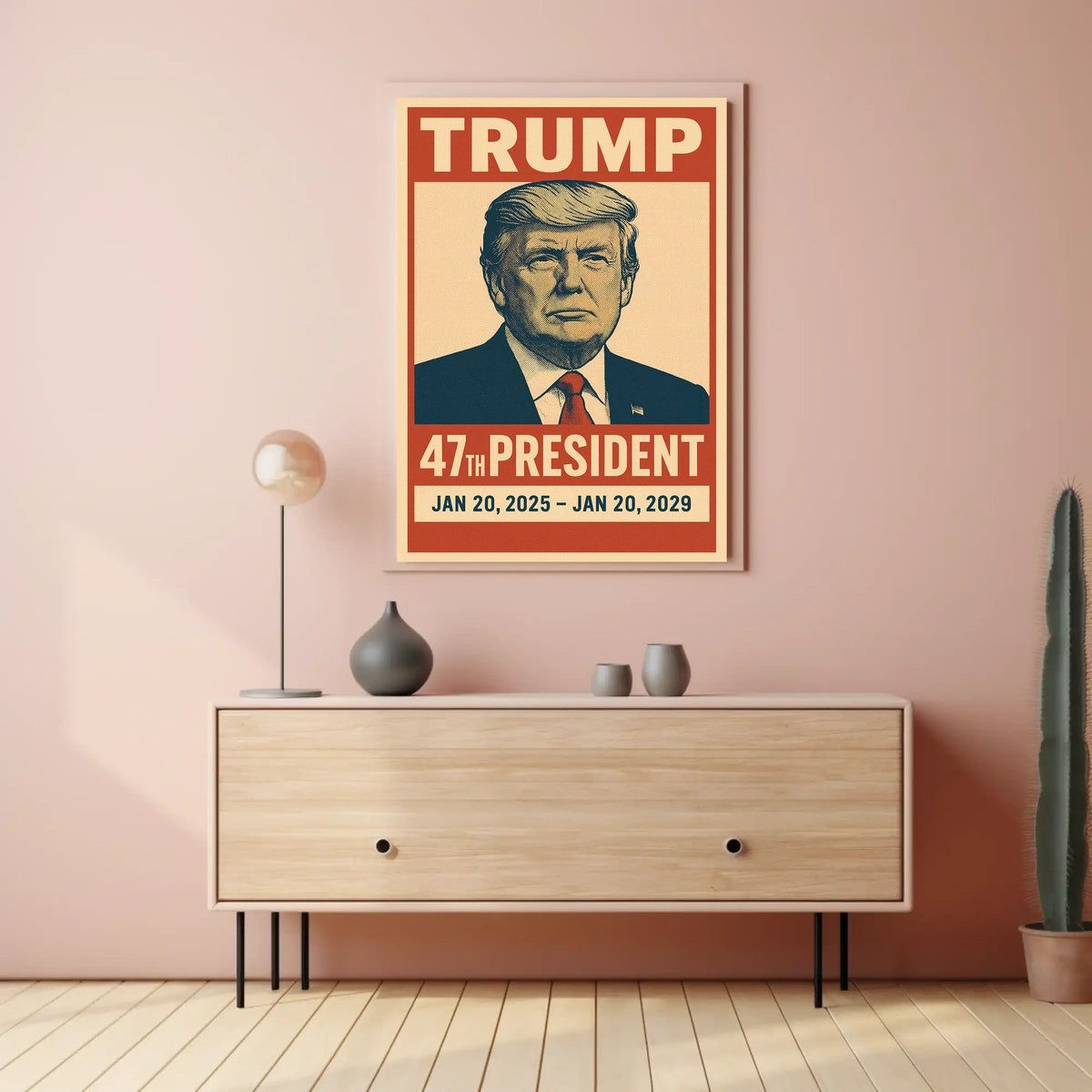 Trump 47Th President Poster